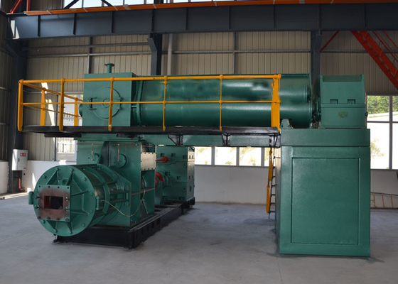 Mosca totalmente automático Ash Bricks Machine da extrusora do vácuo da máquina de fatura de tijolo