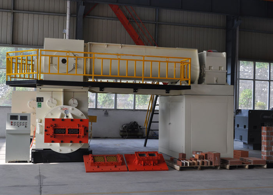 Expulsar oco do vácuo da máquina de Clay Fully Automatic Brick Making