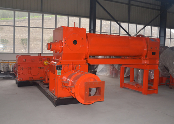 Máquina de fatura de tijolo automática da lama da fase dobro Clay Brick Making Equipment vermelho