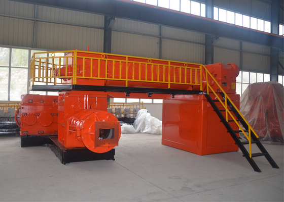 Máquina oca contínua do moldador do bloco da máquina de Clay Automatic Interlocking Brick Making