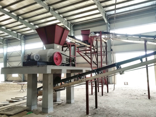 Máquina do triturador do rolo da produção do tijolo do equipamento de processamento mineral de BBT