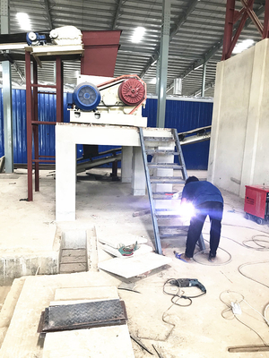 Máquina do triturador do rolo da produção do tijolo do equipamento de processamento mineral de BBT