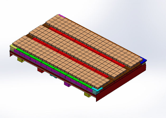 Alcaloide material de pouco peso Clay Heat Insulation Bricks do tijolo refratário anti