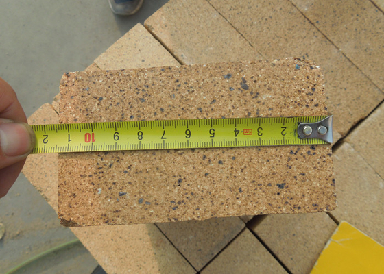 Alcaloide material Clay Fire Bricks vermelho resistente do tijolo refratário de estufa de túnel