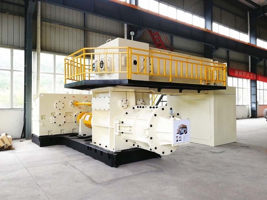 Máquina funcional de Clay Brick Automatic Continuous Extrusion da extrusora do vácuo