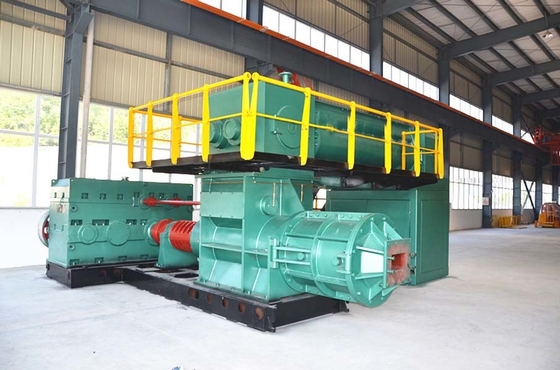 extrusora Clay Brick Machine Stable Operation do vácuo do peso 30000kg auto