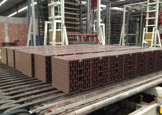 Preço automático 2023 da máquina de fatura de tijolo da argila do vácuo do projeto da estufa de túnel