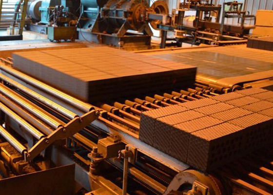 Máquina de molde oca do tijolo de Ash Automatic Clay Brick Machine da mosca com secador