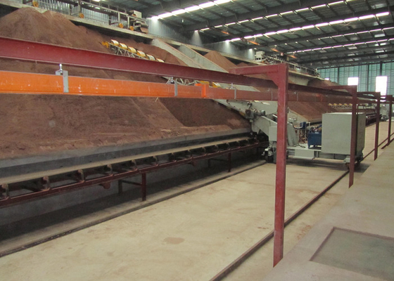 Máquina escavadora hidráulica personalizada For Fly Ash Clay Brick Plant Aging Room da cubeta