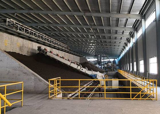 Multi sala de envelhecimento do armazenamento de matéria prima de Clay Brick Production Line Auto da cubeta