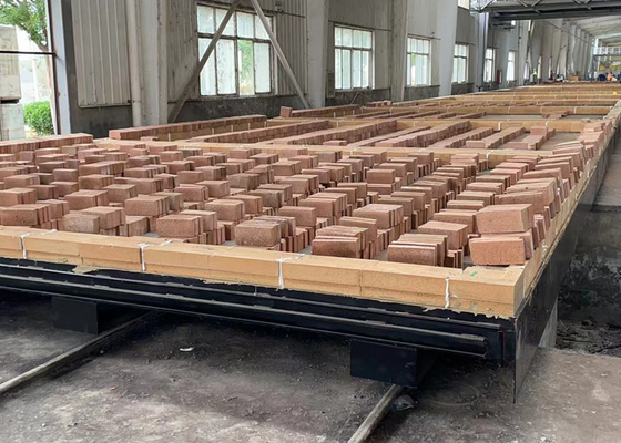 BBT personalizou Clay Brick Tunnel Kiln Cart com sistema de exaustão
