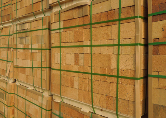 Material refratário de tijolos de fogo vermelho da alumina para a planta da estufa de túnel