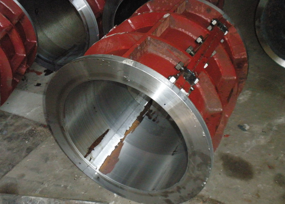 Forro do cilindro da lama do atarraxamento de Clay Brick Extruder Spare Parts Wearproof