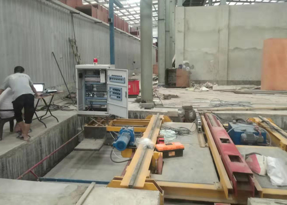 Auto controle do PLC da máquina de Dragger da tecnologia da estufa de tijolo do túnel