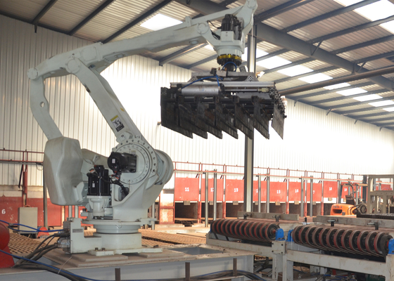 Máquina totalmente automático do ajuste do tijolo da estufa de Clay Brick Production Line Tunnel