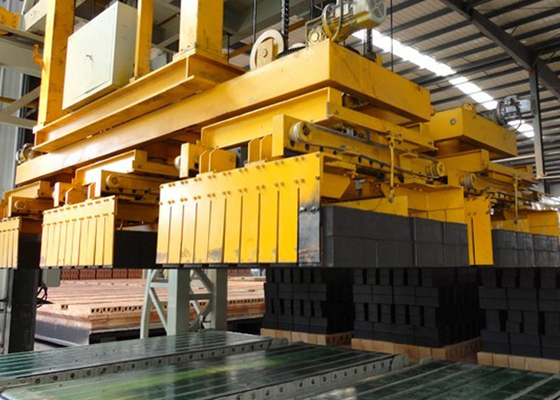 Auto máquina de empilhamento do bloco de Clay Brick Production Line Robot da cavidade