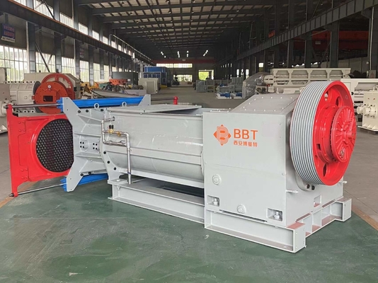 Equipamento de filtro misturador de eixo duplo para fabricação de tijolos de barro 550 m 30 rpm