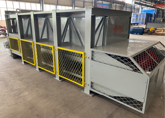 Máquina de alimentação de caixa de tijolos de barro tipo placa de aço com grande capacidade 6,2t