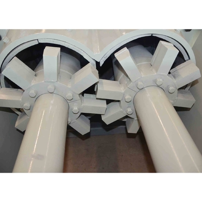 Máquina misturadora de tijolos de barro de eixo duplo 30 - 40m3/h