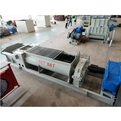Máquina misturadora de tijolos de barro de eixo duplo TWGD3300 com forno de túnel