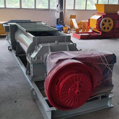 Misturador de eixo duplo para fabricação de tijolos maciços/ocos 30 rpm rotativo