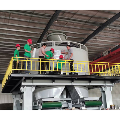 BBT TWPM-185 Roda molino de panela molhada de barro linha de fabricação de tijolos