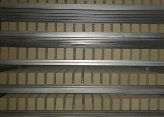 Máquina de secagem automática de tijolos de barro 290KW sistema de câmara de secagem de bloco de solo