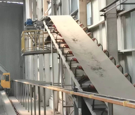 Máquina para fabricação de tijolos de argila transportadora de correia 0,8 m/S para construção