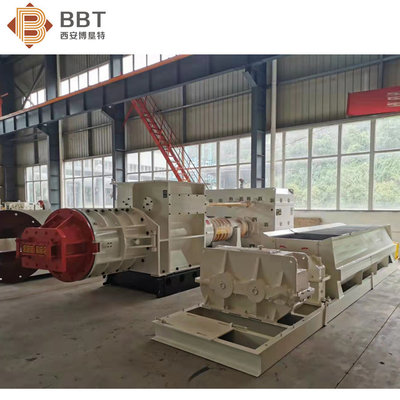 Sólido/cavidade comuns vermelhos Clay Brick Making Machine Vacuum que forma a extrusora