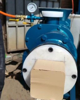 Máquina pequena de Clay Brick Vacuum Extruder Mixing da máquina do moinho do Pug da cerâmica