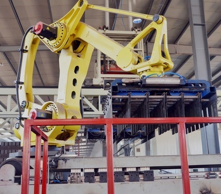 Máquina de empilhamento de tijolos fritos de barro com capacidade de 100000-200000pcs / dia