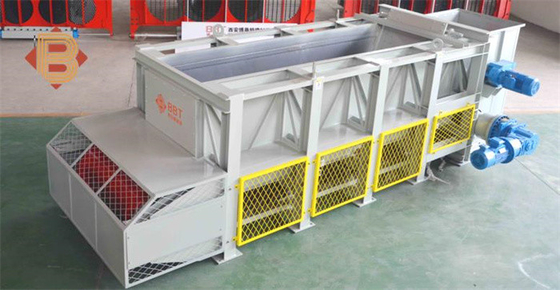 Alimentação de caixas de barro 10800 kg Alta capacidade para tensão 380V/440v em tijolos de barro
