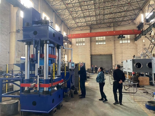 Edifício personalizado Pressão hidráulica de 200 T a 1200 T para fabricação de tijolos de alto desempenho