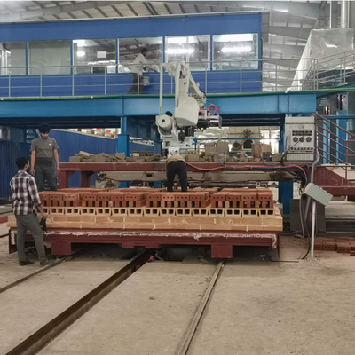 Forno de túnel de tijolos de argila de grande capacidade com nova câmara técnica de secagem de tijolos Projeto de projeto