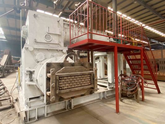 Máquina de fabricação de tijolos de barro de extrusão a vácuo totalmente automática e personalizada