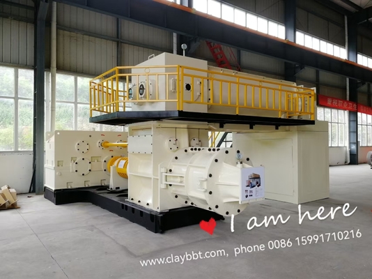 Máquina de fabricação de tijolos de barro totalmente automática de alta capacidade com pequeno investimento