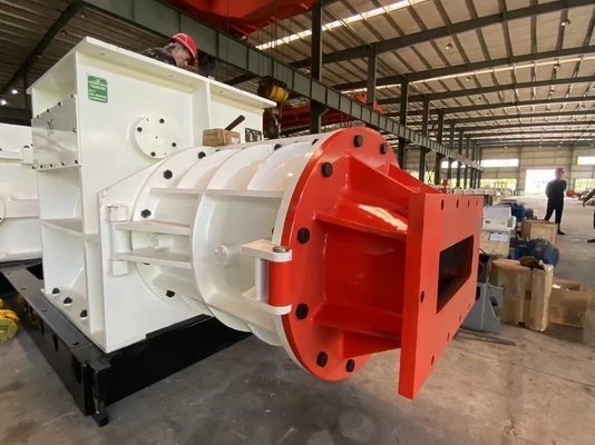 Extrusora a vácuo EV45A máquina de fazer tijolos de argila para produção de blocos ocos sólidos