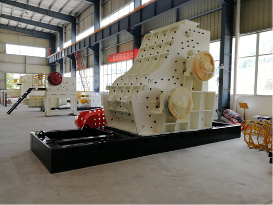 Construtor automático de martelo de dois rotores de 90 a 120 t/h, de poupança de energia, para requisitos de trituração