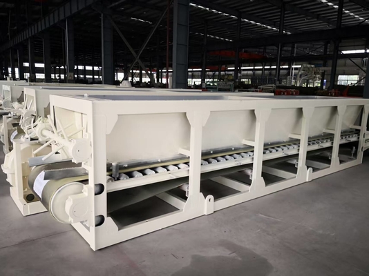 Alimentação de terra queimada e caixa de barro para máquinas de fabricação de tijolos semiautomática