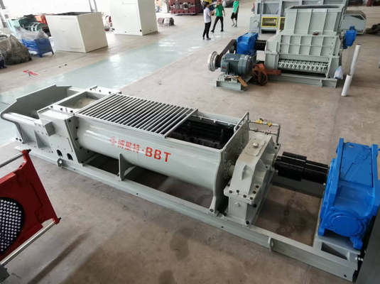 Equipamento de mistura automática de eixo duplo de tijolo de barro de eixo duplo de barro