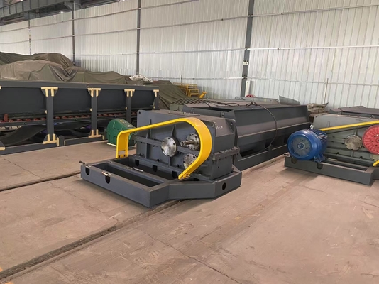 Máquina de mistura de eixo duplo Fabrica de fabricação de tijolos de barro Agitador Máquina de mistura
