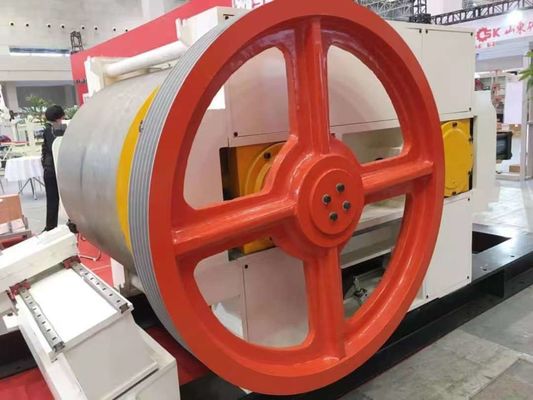 Máquina de trituração de rolamentos, trituradora de rolamentos duplos de tijolos de argila, trituradora de moinho de rolos para fabricação de tijolos de argila