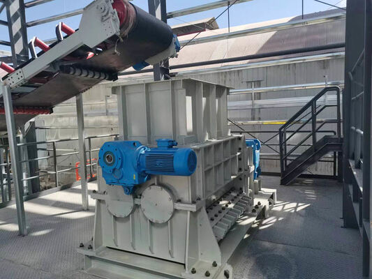 30 a 120 toneladas/h triturador de rolos cinza de dentes duplos matéria-prima trituradora para fabricação de tijolos de barro do fabricante BBT