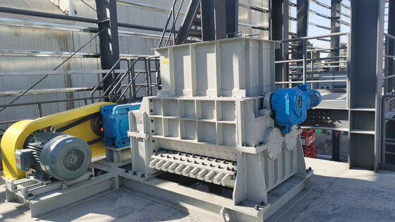 30 a 120 toneladas/h triturador de rolos cinza de dentes duplos matéria-prima trituradora para fabricação de tijolos de barro do fabricante BBT